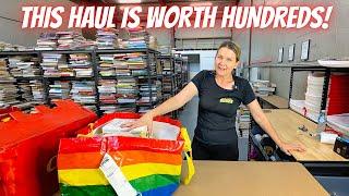 This book haul will sell for HUNDREDS of dollars online!