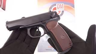 KWC Makarov 4.5bb Metal CO2 GBB 1.5J KMB-44AHN DMdiffusion