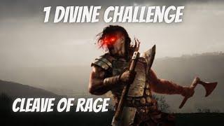 CLEAVE of RAGE Berserker - 1 Div Challenge | PoE 3.23 Affliction