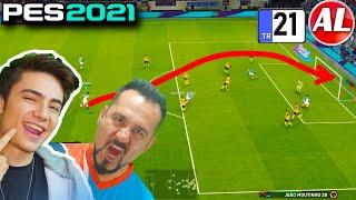 FURKAN VİDEOYU BASTI! 30 METRE FÜZE! DİREKLERİN LORDUYUZ! CANLI YAYIN KESİTLER | PES 2021 ANALİG #21