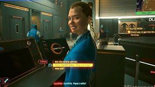 Meet Cynthia after saving her married life - Cyberpunk 2077 Phantom Liberty