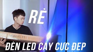 Đánh Giá Đèn Led Cây RGB Cực Đẹp Giá Rẻ Mua Trên Banggood - BW-FLT1, Decor Video Góc Gaming Qúa Đẹp