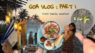 Goa Vlog : Part1 | Kannada Vlog | First family vacation | The cape Goa Room tour | ArpithaAbhishek