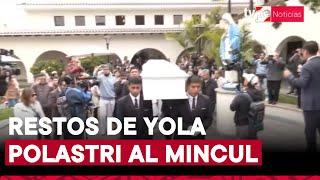 Yola Polastri: restos de la recordada animadora infantil son trasladados al Ministerio de Cultura