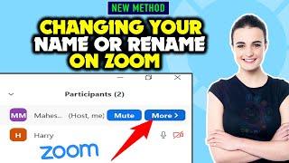 How to rename yourself on zoom 2025 | Changing your name on Zoom