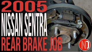 Rear Brake Shoes and Wheel Cylinders Replacement - 2009 Nissan Sentra | Nissan Doctor