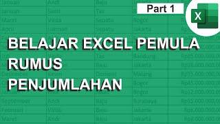 Rumus Excel Penjumlahan - Belajar Excel Pemula - Multi Talenta Tutorial