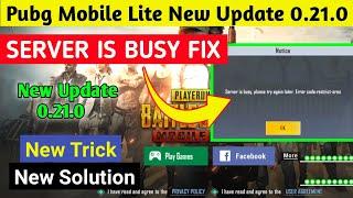 How To Solve Pubg Mobile Lite Server Is Busy Please Try Again Later Problem |Pubg Lite Restrict Area