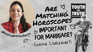 Are Matching Horoscopes Important For Marriage? Sumona Chakravarti Asks Sadhguru