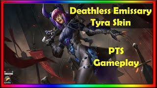 Paladins 5.7 Dawnforge PTS - Tyra New Skin Deathless Emissary Tyra, Voice Gameplay