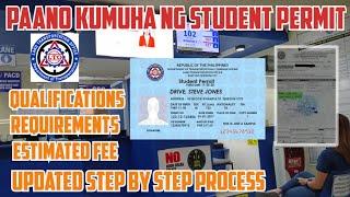 PAANO KUMUHA NG STUDENT LICENSE SA LTO 2023 | STUDENT DRIVER'S LICENSE PERMIT