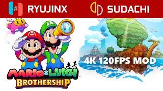 RYUJINX VS SUDACHI/YUZU - Mario & Luigi: Brothership | PLAYABLE 4K 120 FPS (Download Links)