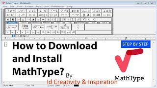 How to download and install MathType? #mathtype #mathtricks