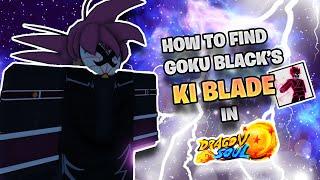 How to Find Goku Black's Ki Blade in ROBLOX Dragon Soul