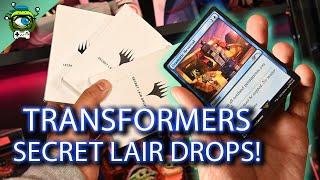 Transformers Secret Lair Magic: The Gathering Unboxing