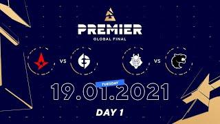 Astralis vs EG, G2 vs Furia | BLAST Premier Global Final Day 1