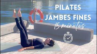 15 minutes de Pilates pour des jambes fines | Pilates intermédiaire