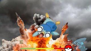 Everytime Gible attacks Piplup I Pokemon Diamond and Pearl