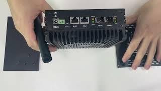 Miniroute R1 10 Gigabit soft routing miniPC Disassembly instructions