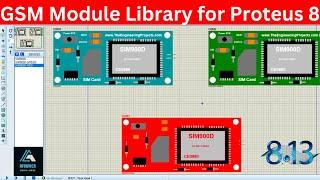 GSM Module Library for Proteus 8 Professional