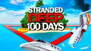 I Survived 100 Days STRANDED Deep in the Bermuda Triangle!