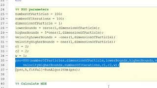 Partice Swarm Optimization (PSO) Algorithms description شرح طريقة عمل خوارزمية