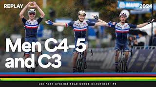 REPLAY - Men C4-5 and C3 Road Races | 2024 UCI Para-cycling Road World Championships