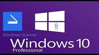 Windows Scanner App kostenfrei aus dem Microsoft-Store.