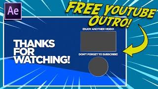 FREE Animated YouTube Outro!