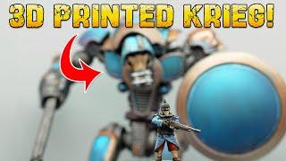 3D Printing A Death Korp Of Krieg Knight