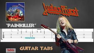 JUDAS PRIEST - Painkiller [GUITAR COVER + TAB] - 80 BPM