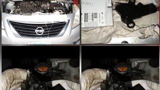 2013 Nissan Versa transmission Range Sensor /neutral safety switch replacement Code po705 DIY