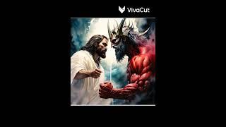 jesus vs devil #jesus #jesuschrist #god