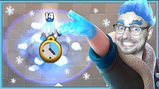  THE BEST CARD THAT NOBODY KNOWS ABOUT! GRAVEYARD AND ICE WIZARD / Clash Royale