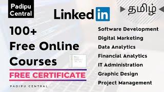 LinkedIn Learning Free Online Courses with Free Certificates