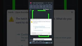 Hatch, (GapTolerance) - AutoCAD Tutorial #architecture #autocad #civilengineering