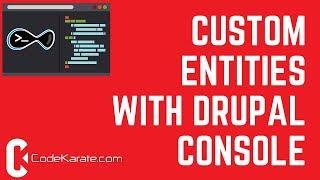 Custom Entities with Drupal Console - Daily Dose of Drupal Episode 226