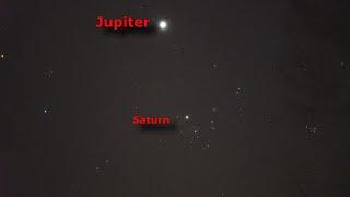 23 Objects passing by Jupiter and Saturn in a straight Line Plus hundreds of other Objects in space