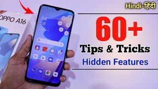 Oppo A16 Tips And Tricks - Top 60++ Hidden Features | Hindi-हिंदी