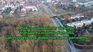 autostrada  ežerai  plius miestelis