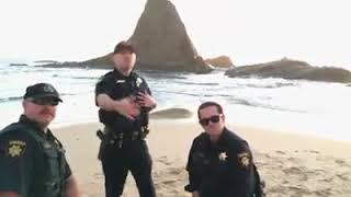 San Mateo sheriffs lip sync Boys 2 Men