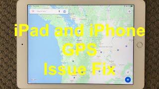 iPad And iPhone GPS Problem And Fix, How To Fix GPS Not Working on iPhone or iPad