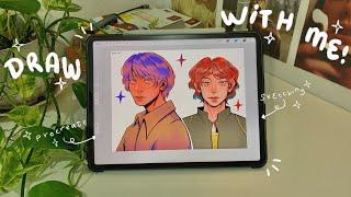 Draw with me Procreate Sketching