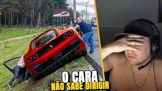 AXT REAGINDO: Fracassos Caros de Supercarros Flagrados Pelas Câmeras