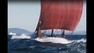 Draken Harald Hårfagre Viking Ship tours the East cost of America