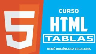 ️ Curso básico de HTML 5 | Como crear una Tabla en una Pagina Web HTML