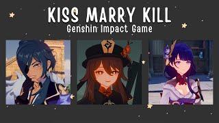 KISS MARRY KILL | GENSHIN IMPACT GAME