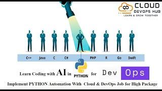 Learn Python for DevOps with AI and Secure High-Paying Roles.. Live Interactive session's