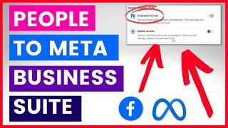 How To Add Someone To Facebook Business Manager? [in 2024] (Meta Business Suite)