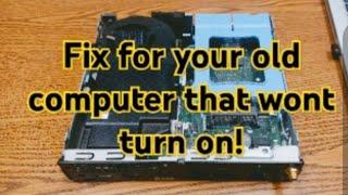 Old Dell laptop or desktop won't boot? Check for this!